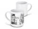 Stapelbare Keramik-Kaffeetassen (Vollfarbdruck, 375 ml)