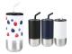 Tumblers with Stainless Steel Straw (470ml, Double-Wall)