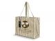 Herringbone Beach Tote Bags