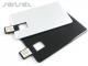 Flat Metal USB Cards (4GB)