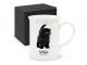 Vee Full Colour Bone China Coffee Mugs (300ml)