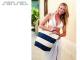 Striped Cotton Beach Bags